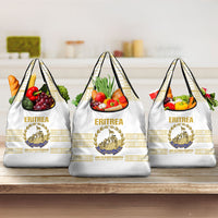 Eritrea Martyrs Day June 20 Grocery Bag Never Forgotten Proud Eritrean Heritage White Version