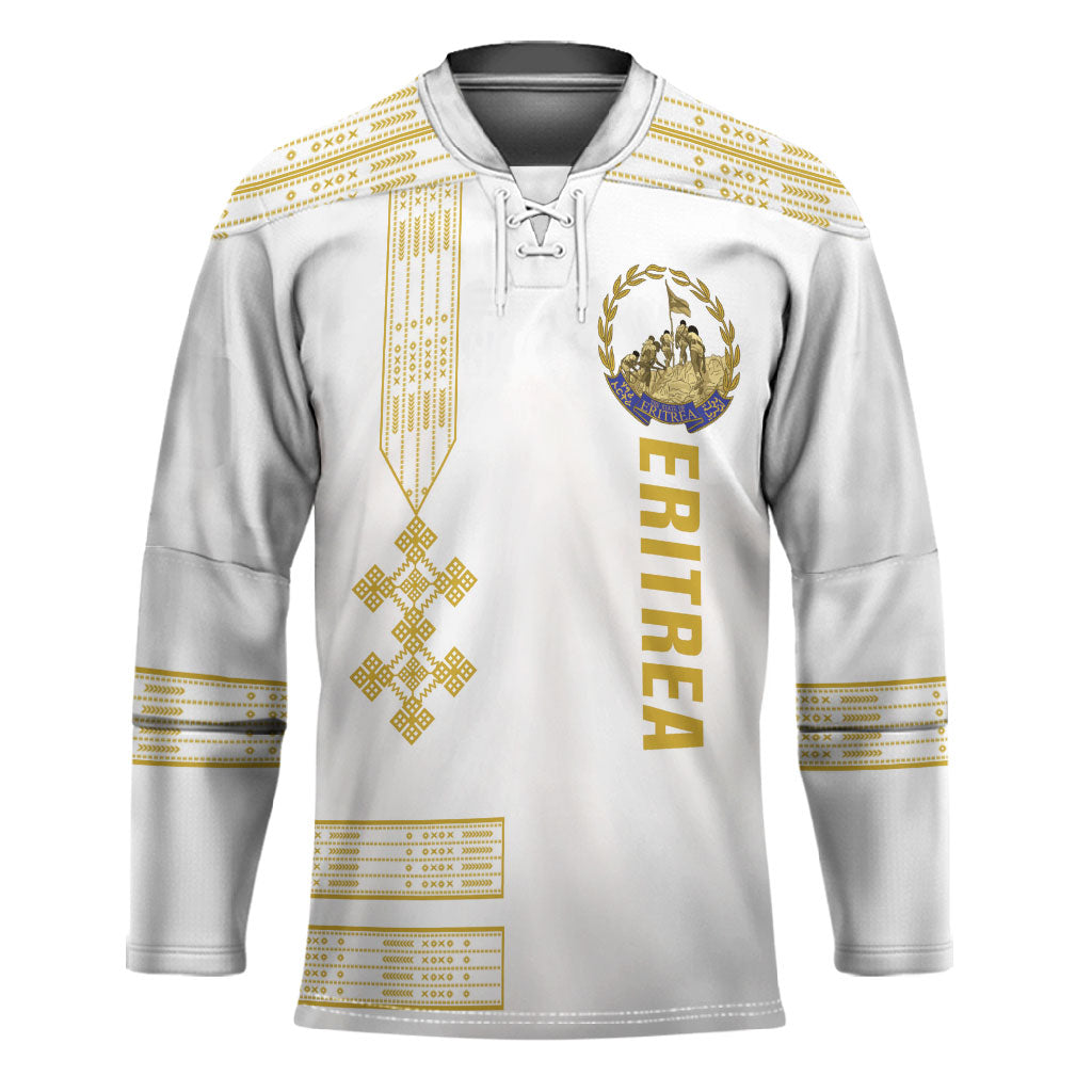 Eritrea Martyrs Day June 20 Hockey Jersey Never Forgotten Proud Eritrean Heritage White Version
