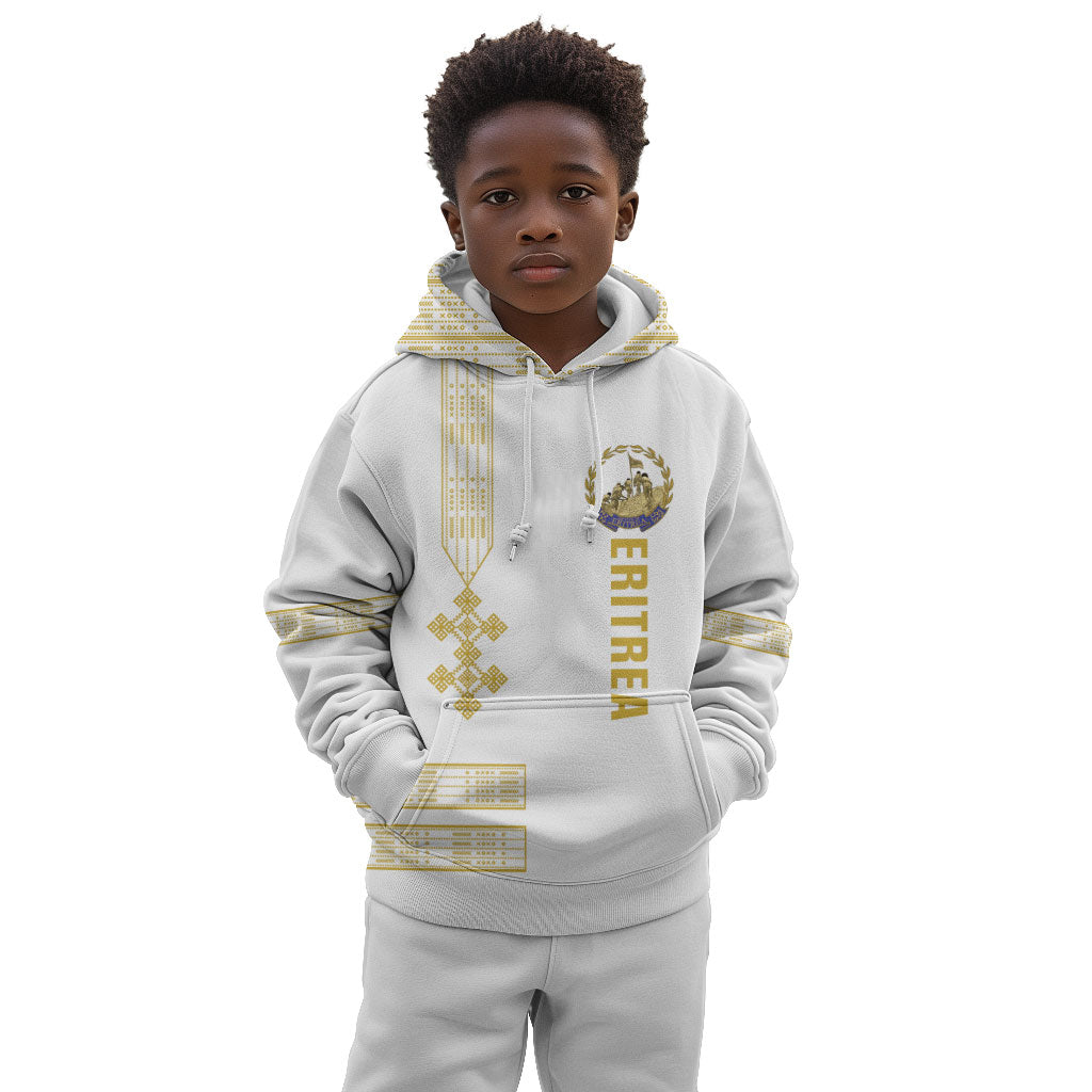 Eritrea Martyrs Day June 20 Kid Hoodie Never Forgotten Proud Eritrean Heritage White Version