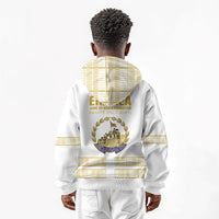 Eritrea Martyrs Day June 20 Kid Hoodie Never Forgotten Proud Eritrean Heritage White Version
