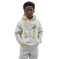Eritrea Martyrs Day June 20 Kid Hoodie Never Forgotten Proud Eritrean Heritage White Version