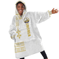Eritrea Martyrs Day June 20 Kid Wearable Blanket Hoodie Never Forgotten Proud Eritrean Heritage White Version