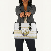 Eritrea Martyrs Day June 20 Leather Bag Never Forgotten Proud Eritrean Heritage White Version