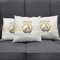 Eritrea Martyrs Day June 20 Pillow Cover Never Forgotten Proud Eritrean Heritage White Version