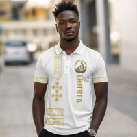 Eritrea Martyrs Day June 20 Polo Shirt Never Forgotten Proud Eritrean Heritage White Version