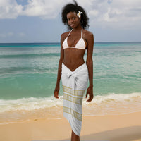 Eritrea Martyrs Day June 20 Sarong Never Forgotten Proud Eritrean Heritage White Version