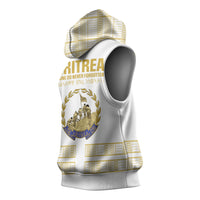 Eritrea Martyrs Day June 20 Sleeveless Hoodie Never Forgotten Proud Eritrean Heritage White Version
