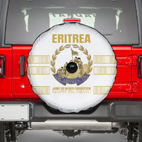 Eritrea Martyrs Day June 20 Spare Tire Cover Never Forgotten Proud Eritrean Heritage White Version
