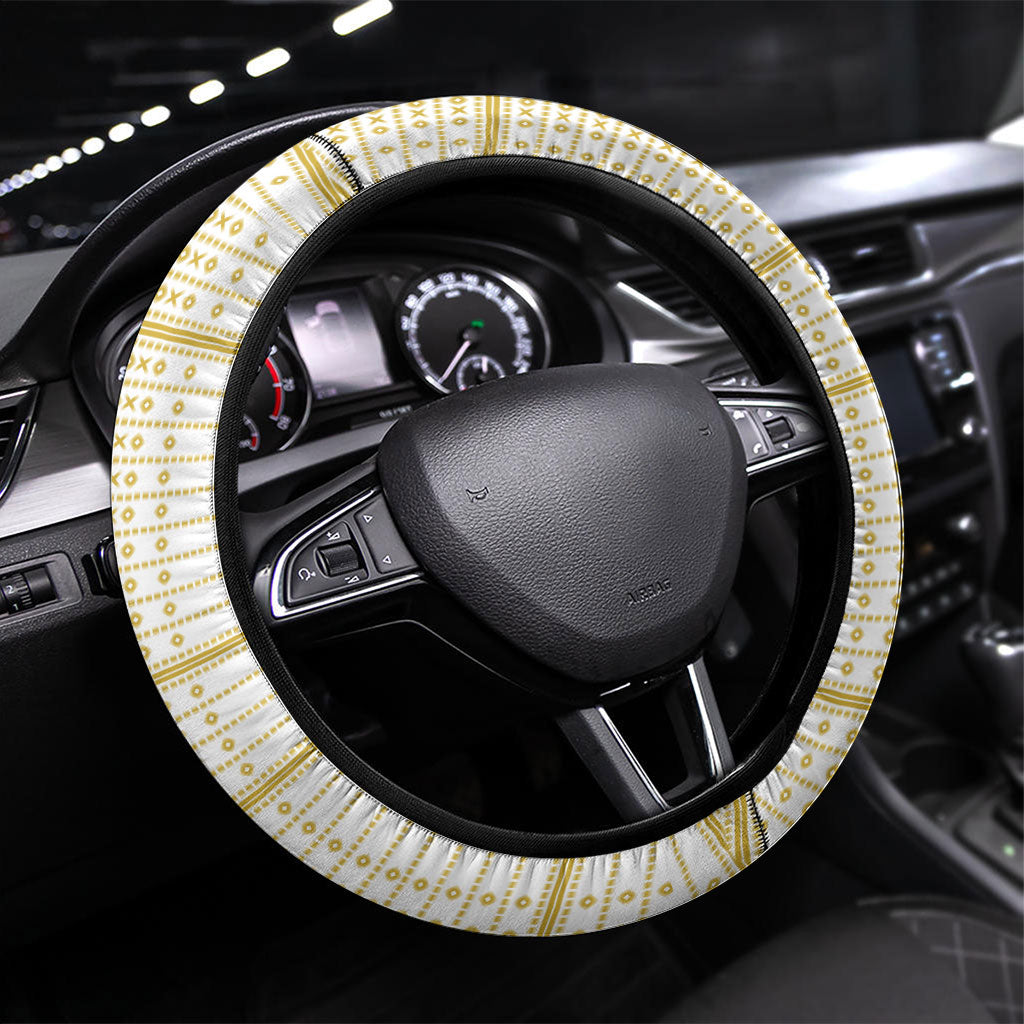 Eritrea Martyrs Day June 20 Steering Wheel Cover Never Forgotten Proud Eritrean Heritage White Version