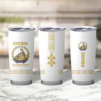 Eritrea Martyrs Day June 20 Tumbler Cup Never Forgotten Proud Eritrean Heritage White Version