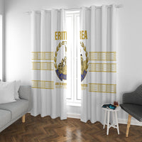 Eritrea Martyrs Day June 20 Window Curtain Never Forgotten Proud Eritrean Heritage White Version