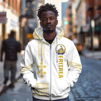 Eritrea Martyrs Day June 20 Zip Hoodie Never Forgotten Proud Eritrean Heritage White Version