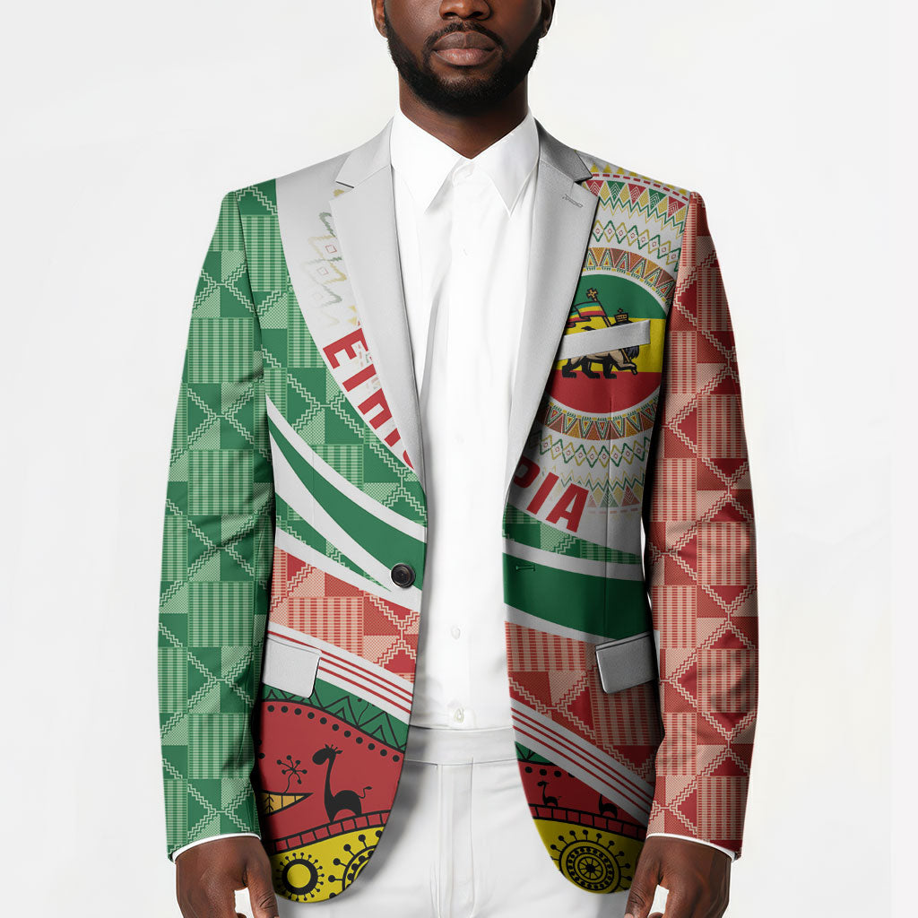 Ethiopia In My Blood Blazer Lion Of Judah In My Heart