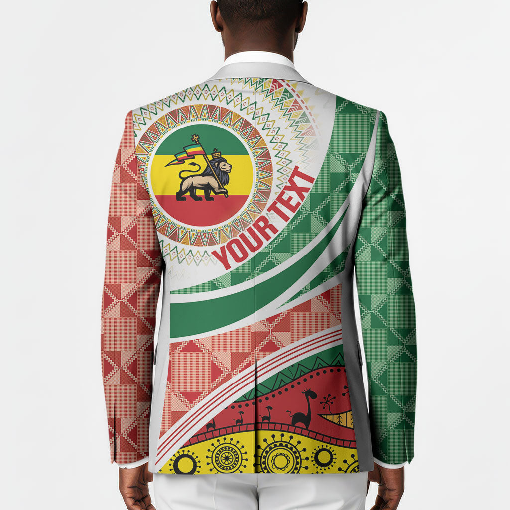 Ethiopia In My Blood Blazer Lion Of Judah In My Heart