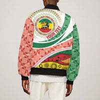 Ethiopia In My Blood Bomber Jacket Lion Of Judah In My Heart