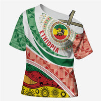 Ethiopia In My Blood Cross Shoulder Shirt Lion Of Judah In My Heart