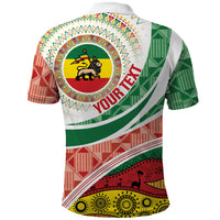 Ethiopia In My Blood Polo Shirt Lion Of Judah In My Heart