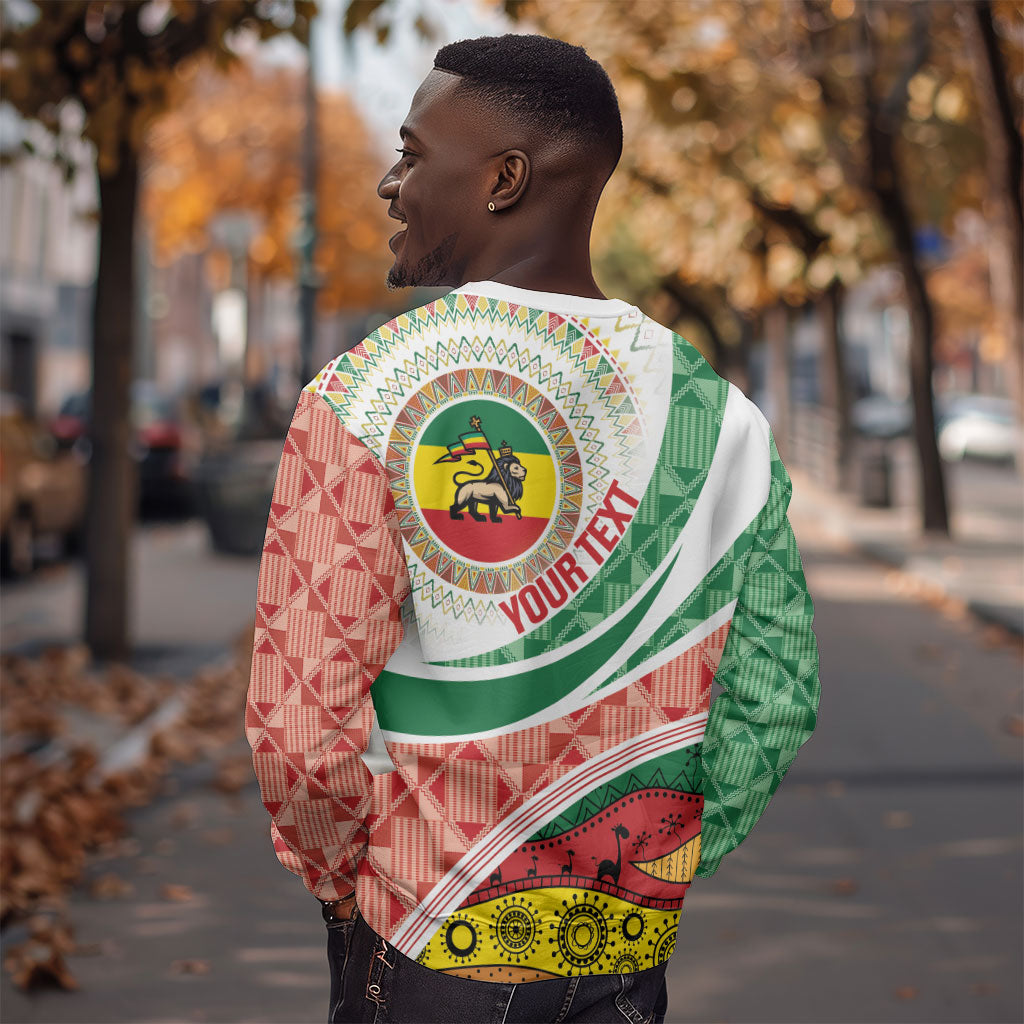 Ethiopia In My Blood Sweatshirt Lion Of Judah In My Heart