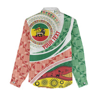 Ethiopia In My Blood Women Casual Shirt Lion Of Judah In My Heart
