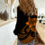 Polynesian Pride Plumeria Flowers Women Casual Shirt Polynesian Tribal Gold Vibe - Wonder Print Shop