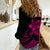 Polynesian Pride Plumeria Flowers Women Casual Shirt Polynesian Tribal Pink Vibe - Wonder Print Shop