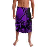 Polynesian Plumeria Flowers Lavalava Polynesian Tribal Purple Vibe LT9