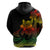 Polynesian Pride Plumeria Flowers Hoodie Polynesian Tribal Reggae Vibe - Wonder Print Shop