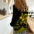 Polynesian Pride Plumeria Flowers Women Casual Shirt Polynesian Tribal Yellow Vibe - Wonder Print Shop