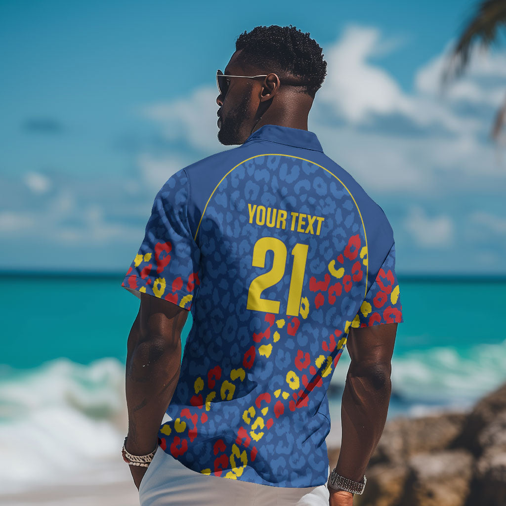 DR Congo Kopo ya Mokili Custom Hawaiian Shirt Kuba Kingdom Pattern Edition