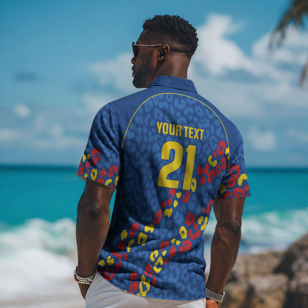 DR Congo Kopo ya Mokili Custom Hawaiian Shirt Kuba Kingdom Pattern Edition LT9