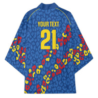 DR Congo Kopo ya Mokili Custom Kimono Kuba Kingdom Pattern Edition