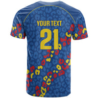 DR Congo Kopo ya Mokili Custom T shirt Kuba Kingdom Pattern Edition