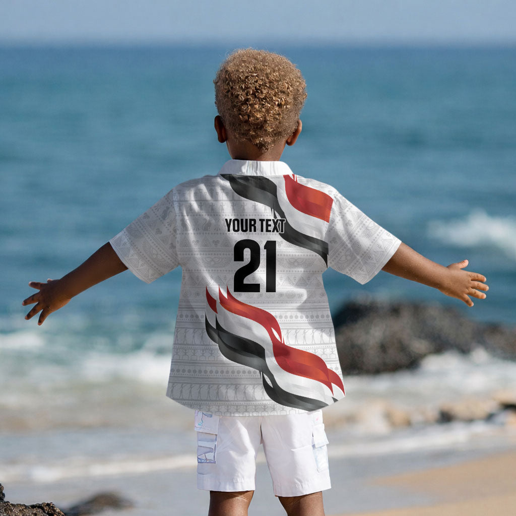 Egypt Custom Kid Hawaiian Shirt Pharaoh Legacy Edition LT9