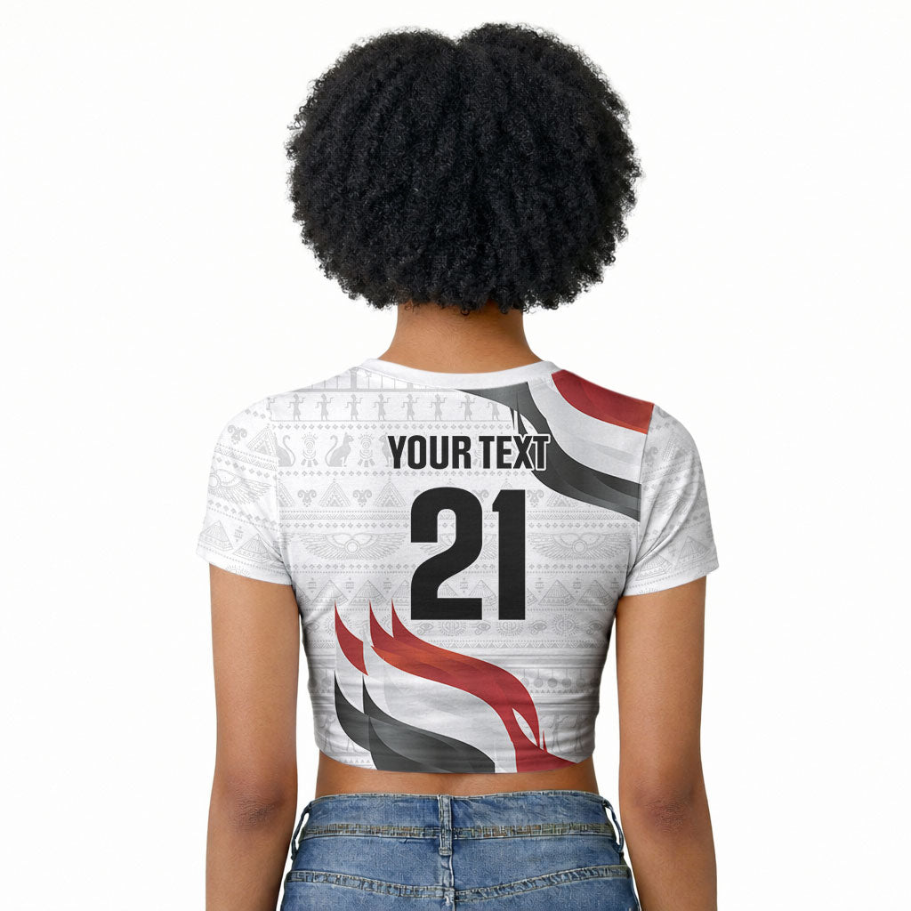 Egypt Custom Raglan Cropped T shirt Pharaoh Legacy Edition