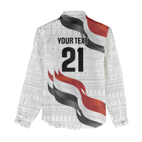 Egypt Custom Women Casual Shirt Pharaoh Legacy Edition