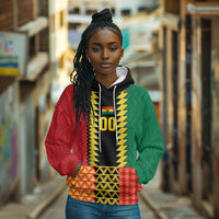 Ghana Wiase Kuruwa Custom Hoodie Kente Pride Edition