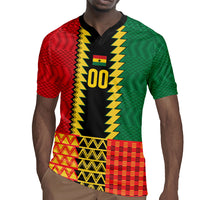Ghana Wiase Kuruwa Custom Rugby Jersey Kente Pride Edition
