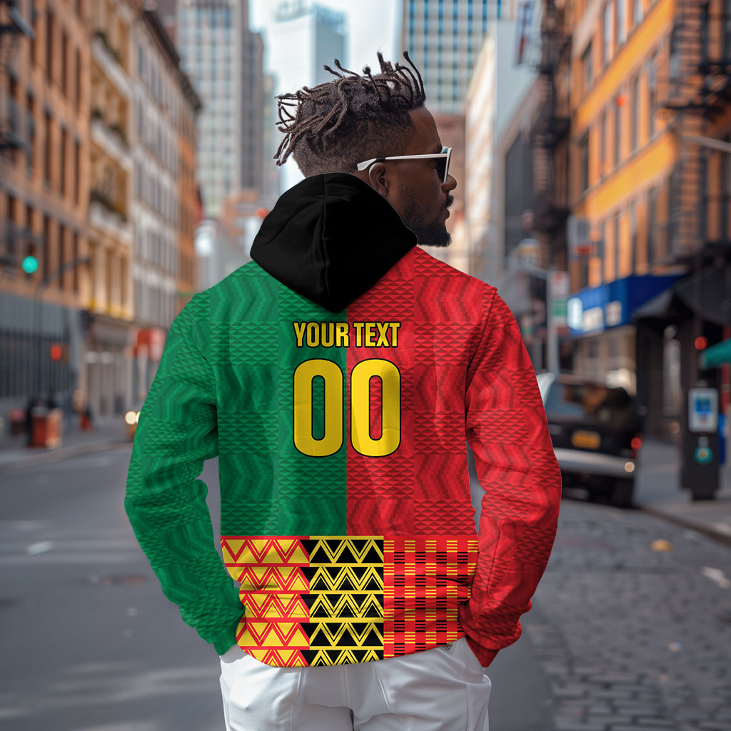 Ghana Wiase Kuruwa Custom Zip Hoodie Kente Pride Edition