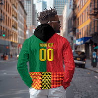 Ghana Wiase Kuruwa Custom Zip Hoodie Kente Pride Edition