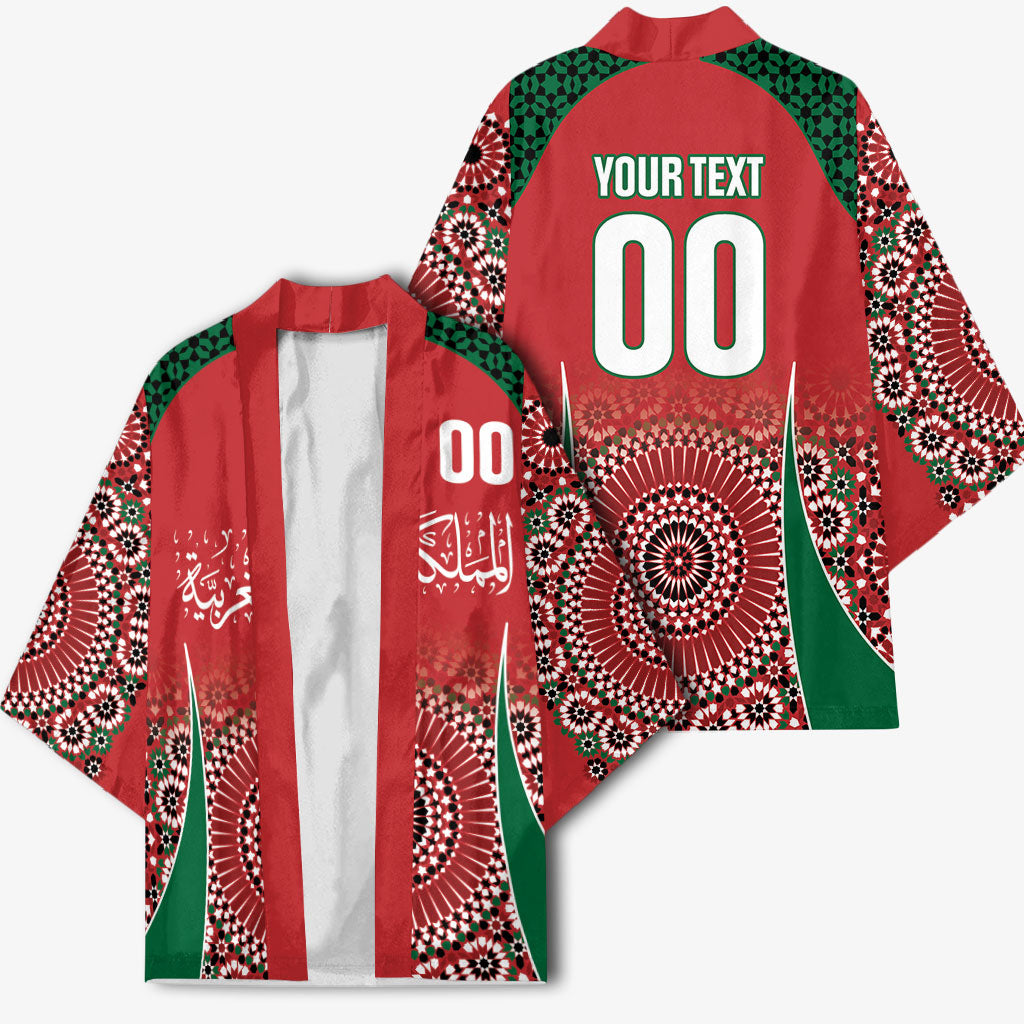 Morocco Yalla Vamos 2026 Custom Kimono Zellige Mosaic Edition