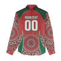 Morocco Yalla Vamos 2026 Custom Women Casual Shirt Zellige Mosaic Edition