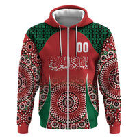 Morocco Yalla Vamos 2026 Custom Zip Hoodie Zellige Mosaic Edition