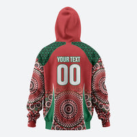Morocco Yalla Vamos 2026 Custom Zip Hoodie Zellige Mosaic Edition