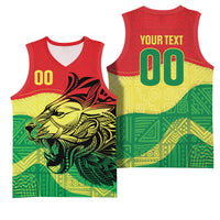 Senegal Kappu Adduna Custom Basketball Jersey Teranga Textile Edition