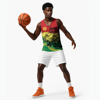 Senegal Kappu Adduna Custom Basketball Jersey Teranga Textile Edition