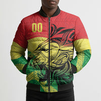 Senegal Kappu Adduna Custom Bomber Puffer Jacket Teranga Textile Edition