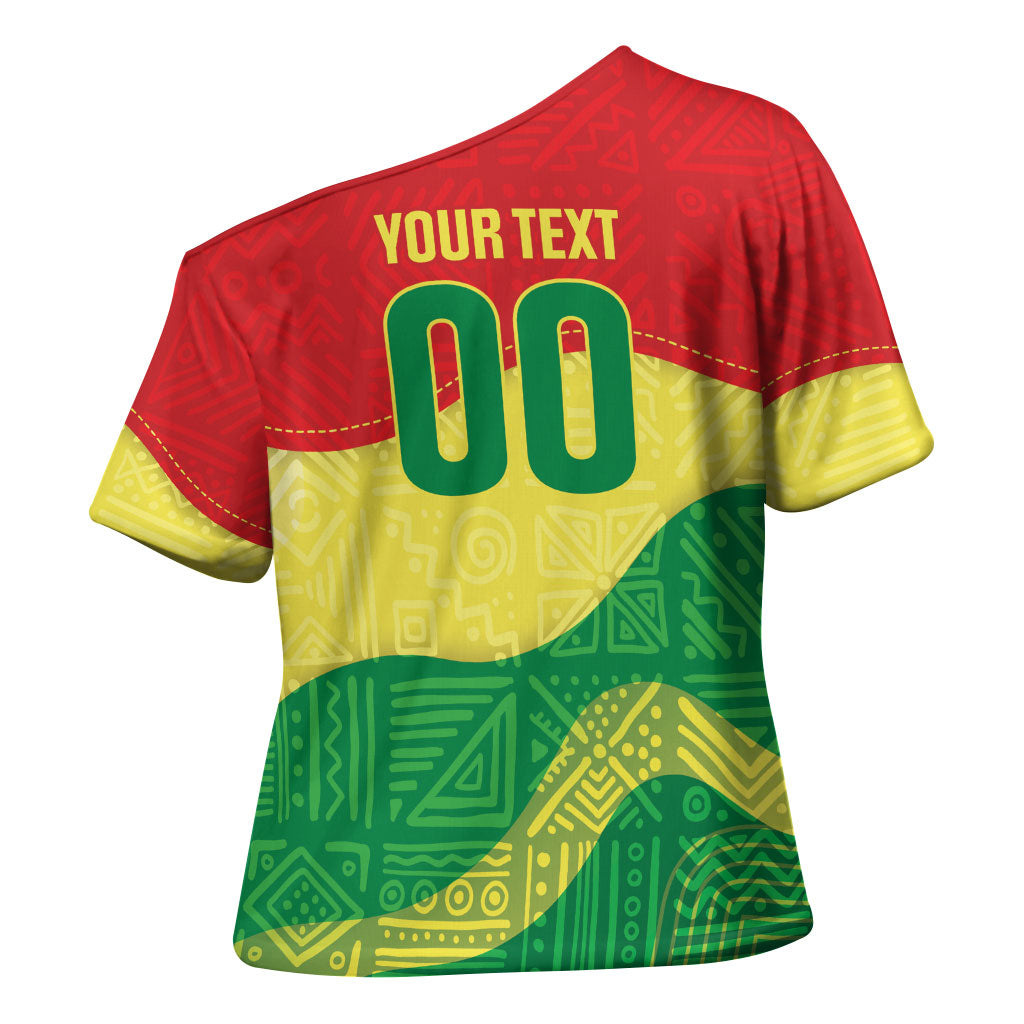 Senegal Kappu Adduna Custom Cross Shoulder Shirt Teranga Textile Edition