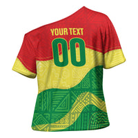 Senegal Kappu Adduna Custom Cross Shoulder Shirt Teranga Textile Edition