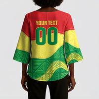 Senegal Kappu Adduna Custom Kimono Sleeve Blouse Teranga Textile Edition