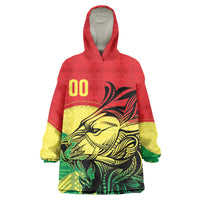 Senegal Kappu Adduna Custom Wearable Blanket Hoodie Teranga Textile Edition